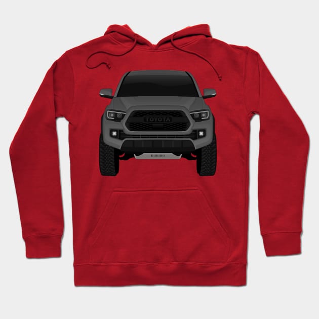 Toyota Tacoma DARK-GREY Hoodie by VENZ0LIC